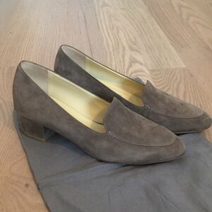 Sarah Flint taupe Rosie suede shoes size 38